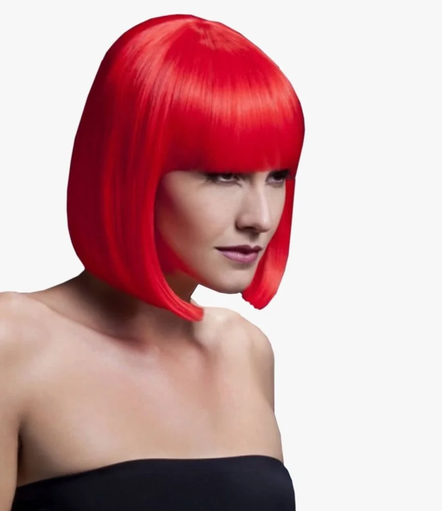 Elise Wig - Neon Red 