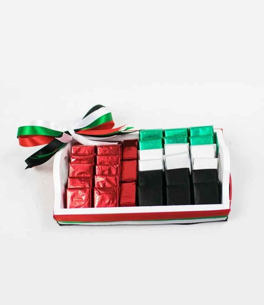 UAE Flag Milk Chocolates 