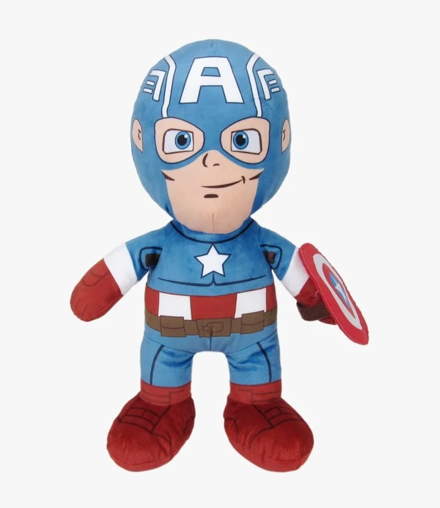 Marvel Plush Captain America (18 inch) 
