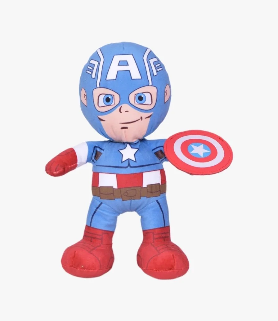 Marvel Plush Captain America (10 inch) 