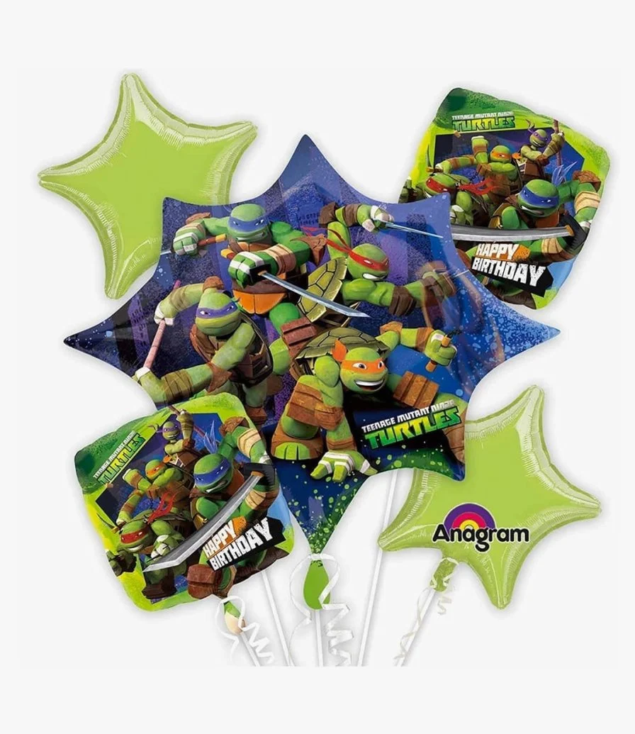 Ninja Turtles Foil Helium Balloons 