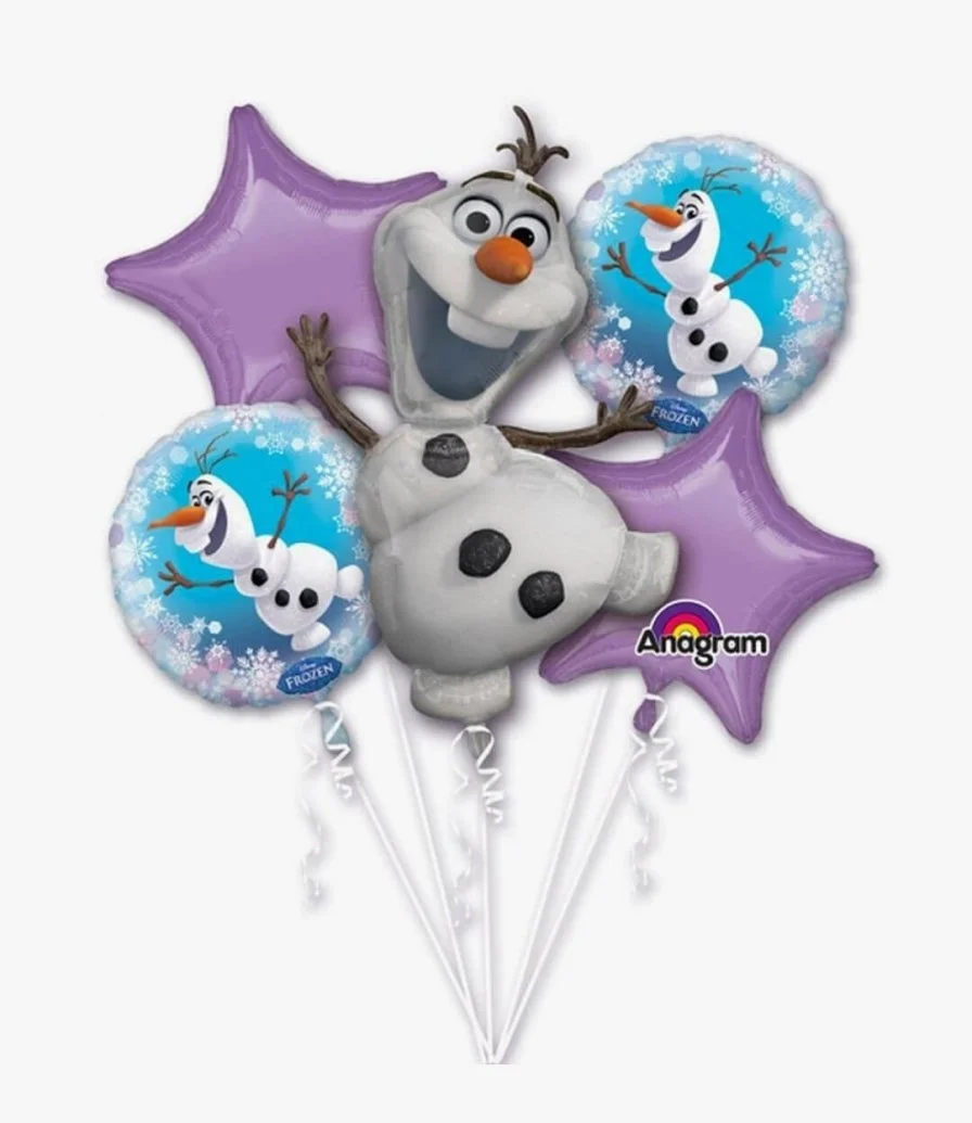 Olaf The Snowman Foil Helium Balloons