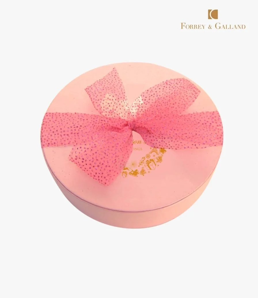 Pink Round Chocolate Box (Medium) 