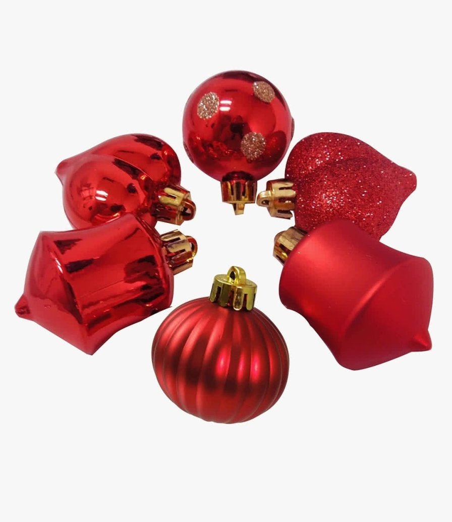 Red Christmas Mini Assortment by Party Zone 