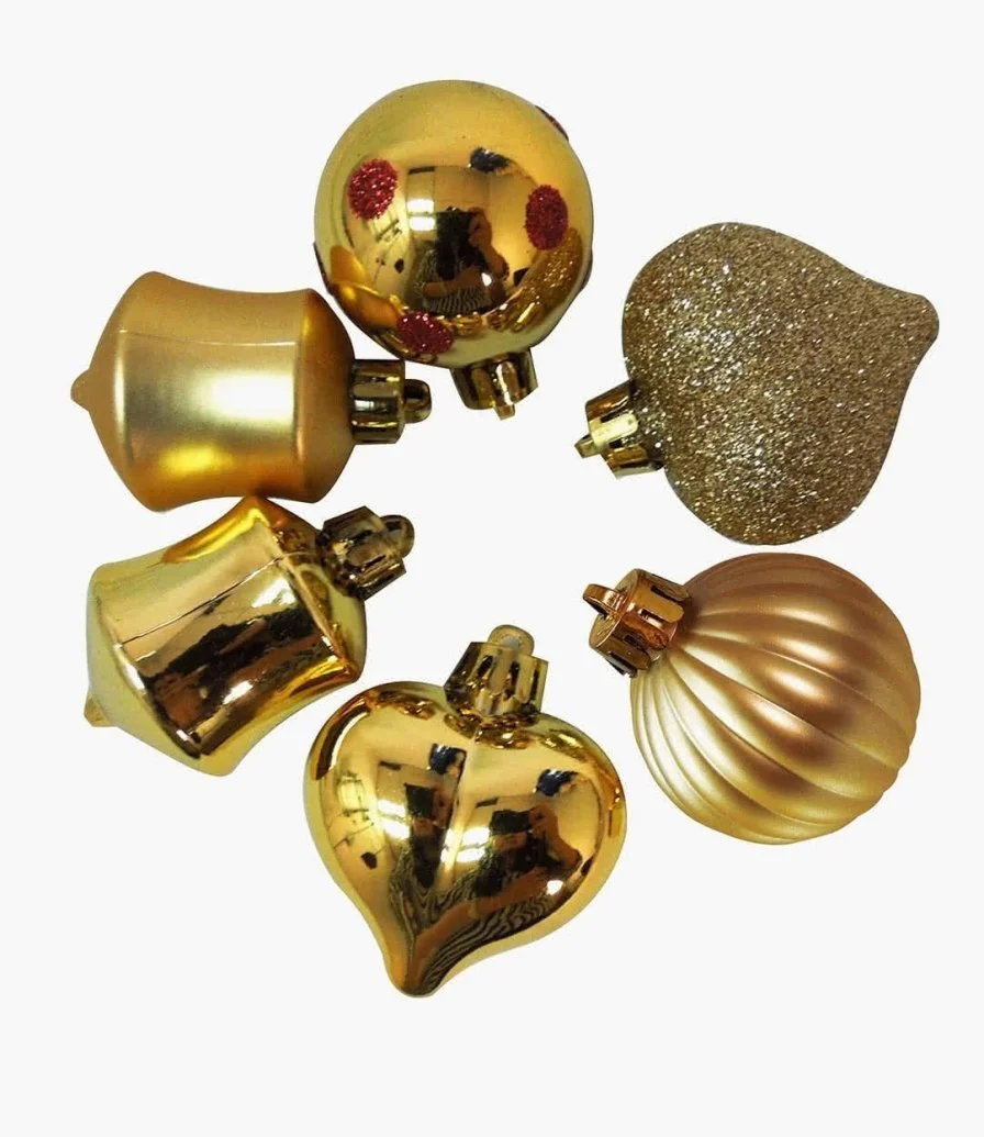 Gold Christmas Mini Assortment by Party Zone 