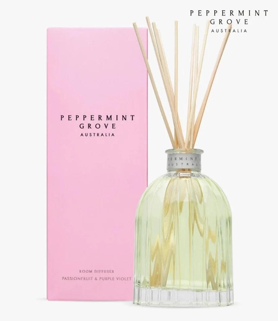 Passionfruit & Purple Violet Diffuser from Peppermint Grove 