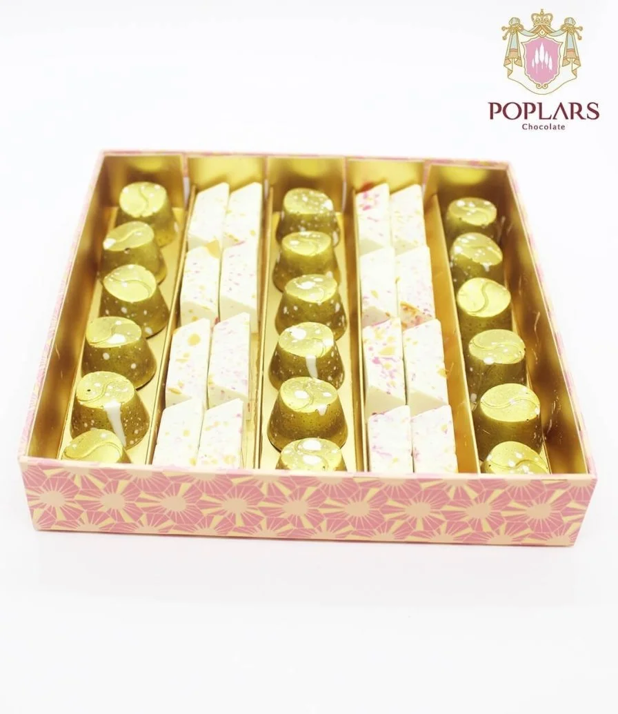 Luxury Chocolate Assortment from Poplars (34 Pieces)