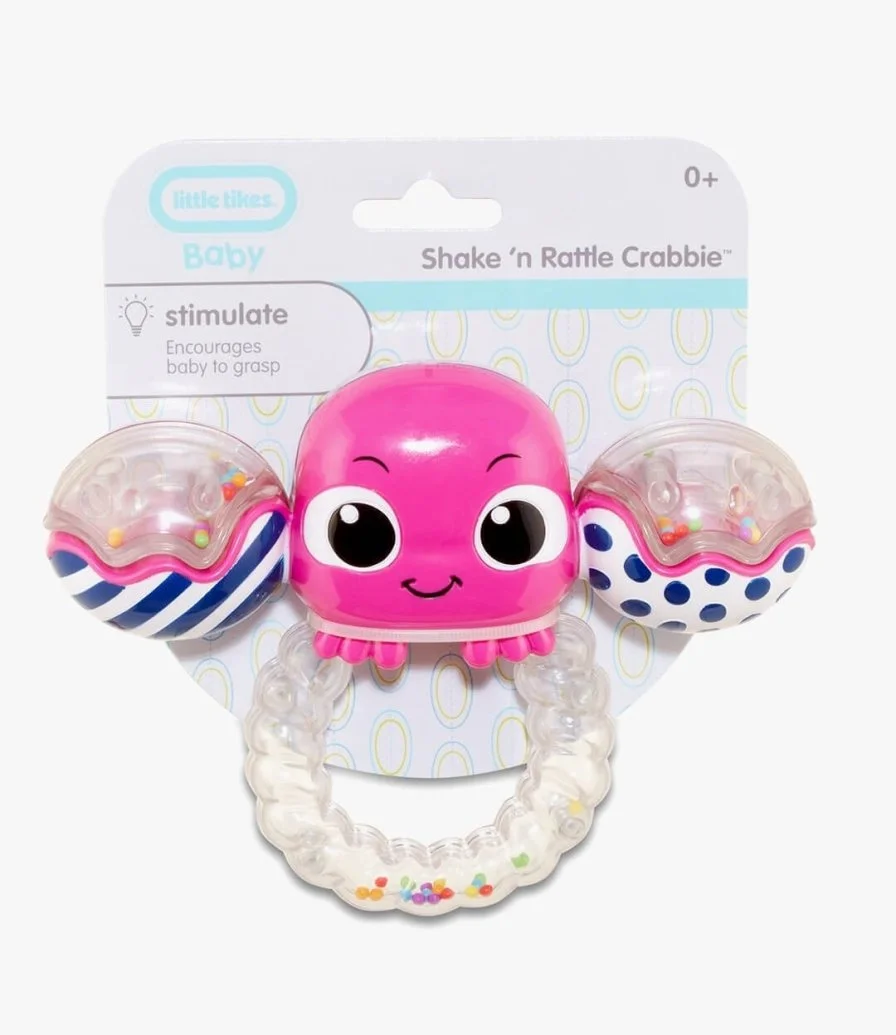 Little Tikes Baby Shake 'N Rattle Crabbie (Pink) 