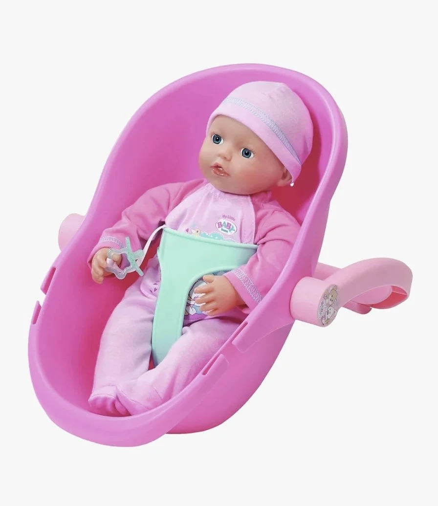 My Little Baby Born Supersoft in Seat Doll 