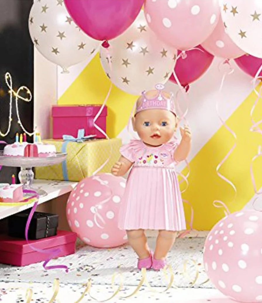 Baby Born Interactive Happy Birthday Doll 
