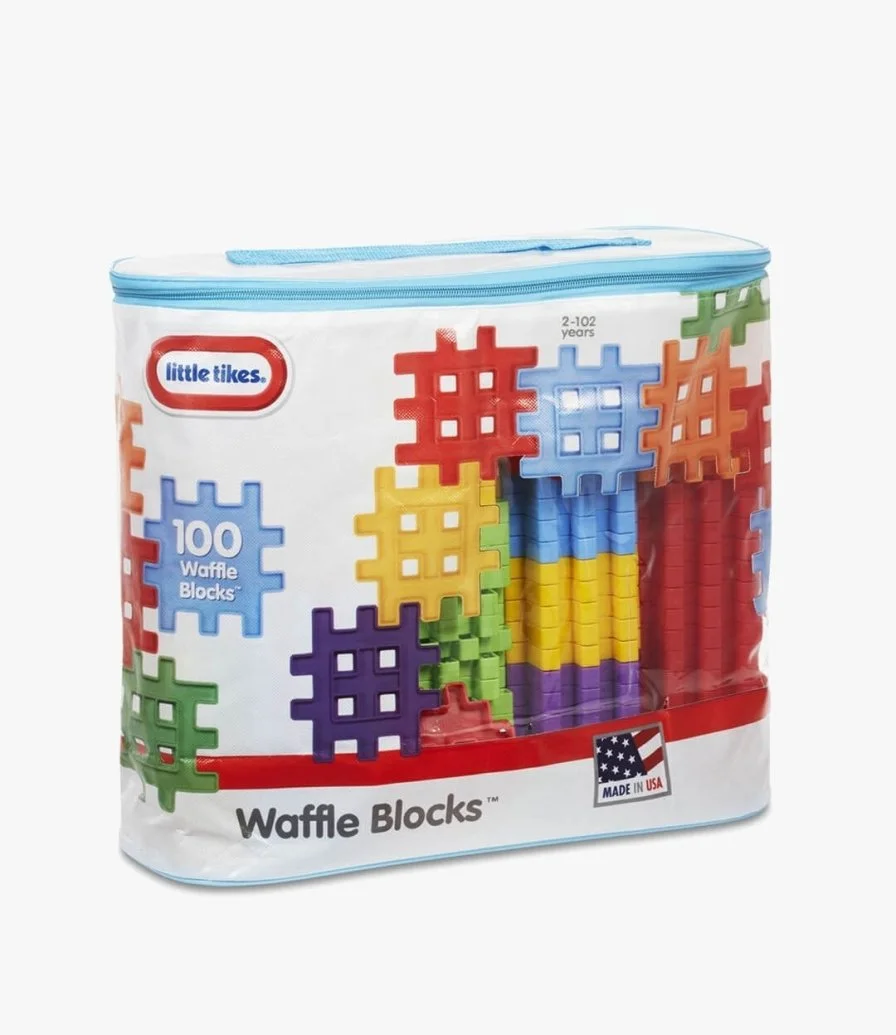 Little Tikes Waffle Blocks Bag (100 pcs) 