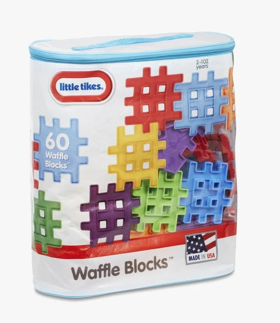 Little Tikes Waffle Blocks Bag (60 pcs) 