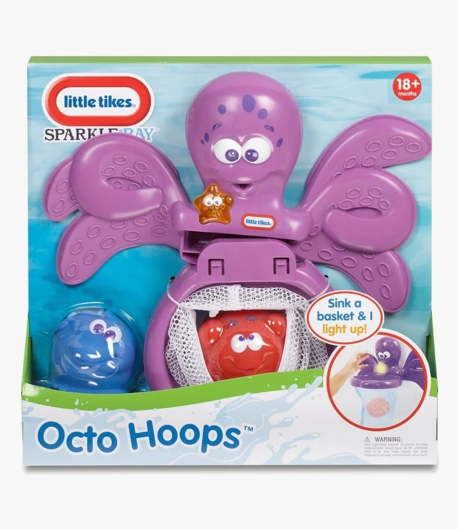 Little Tikes Sparkle Bay Octo Hoops Water Toy 