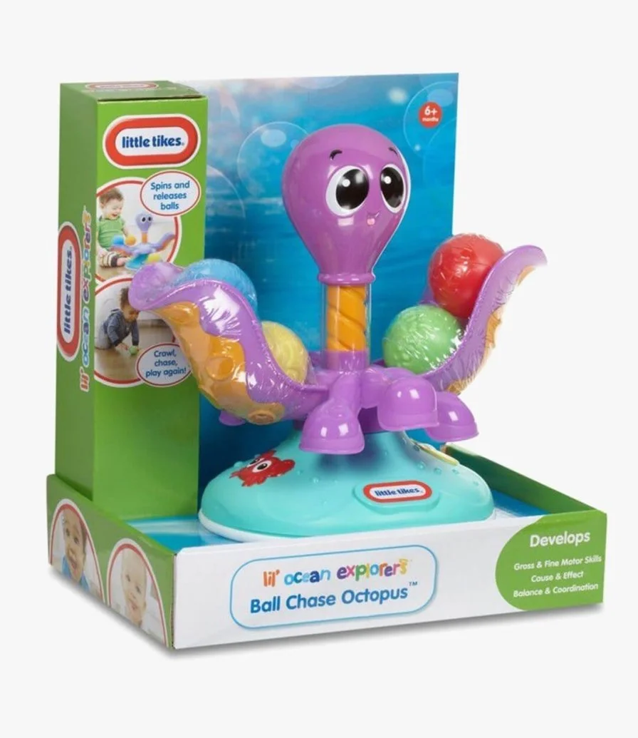 Little Tikes Lil' Ocean Explorers Ball Chase Octopus Toy 