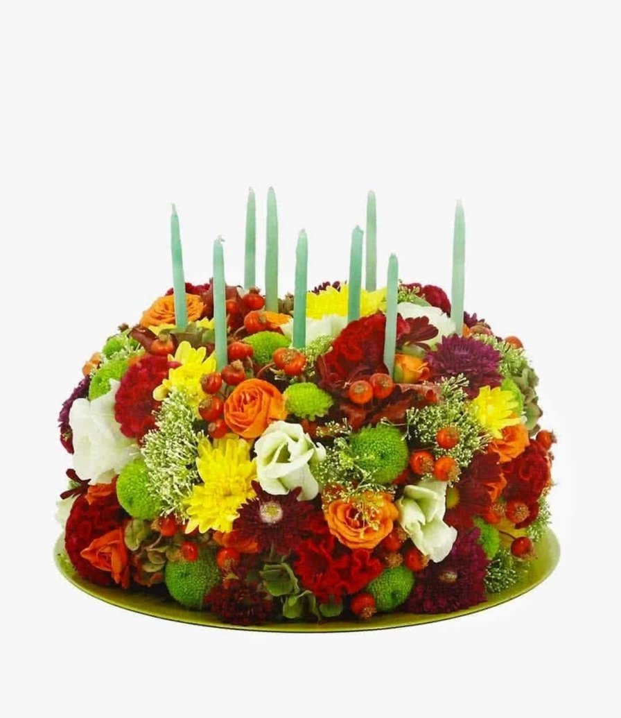 The Floral Fancy Flower Cake