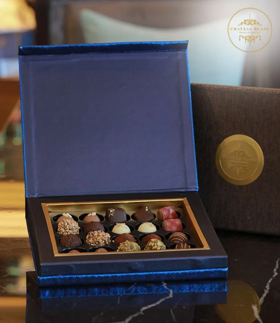 صندوق حلوى البرالين من شاتو بلانك (صندوق من الورق المقوى - 20 قطعة) 