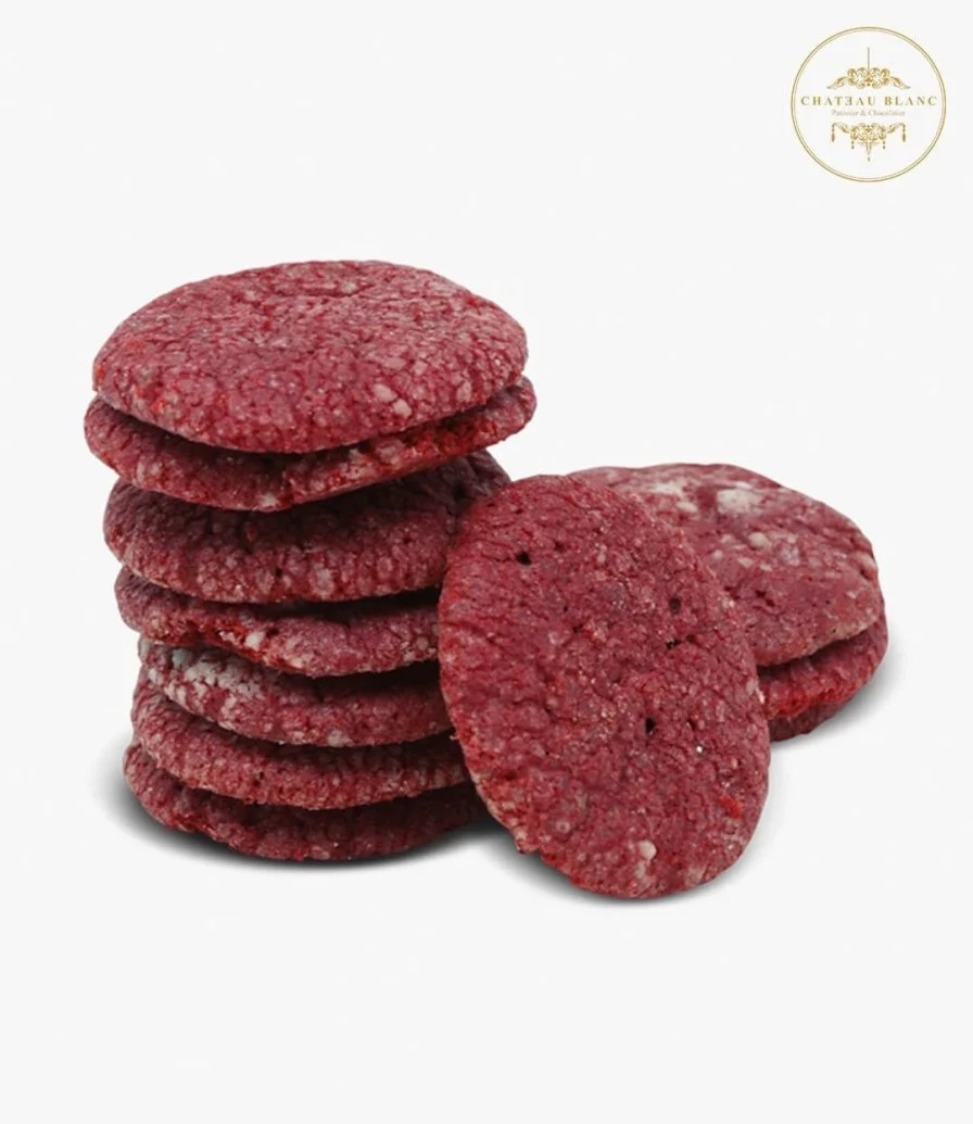 Red Velvet Crankled Cookies by Chateau Blanc 