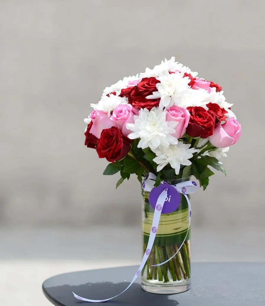 The Practically perfect one roses Arrangement