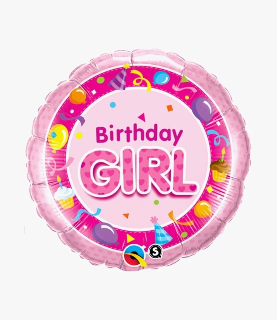 Birthday Balloon for Girls 