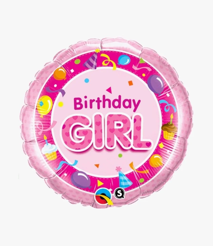 Birthday Balloon for Girls 