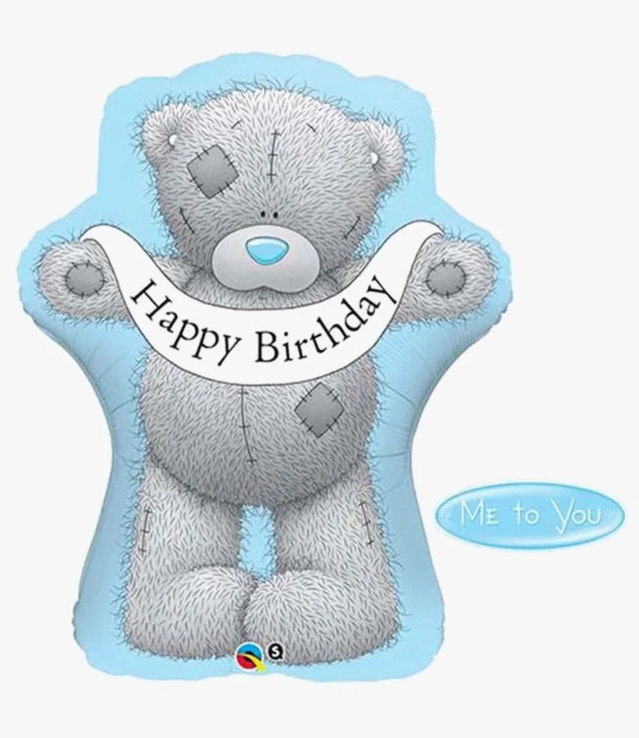 Teddy Bear Birthday Balloon 