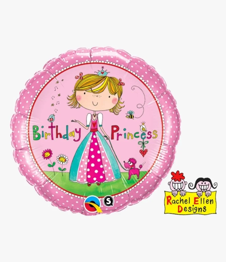 Birthday Princess Balloon 