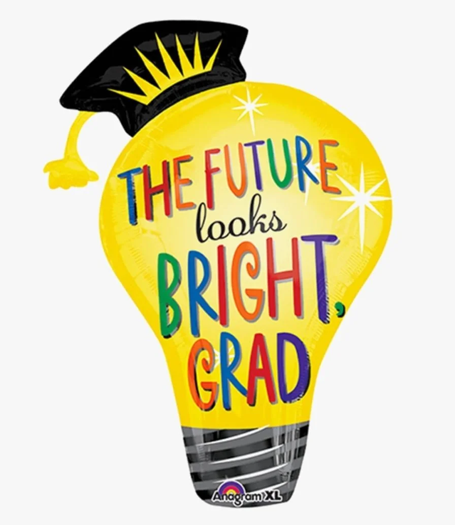 The Future Looks Bright, Grad Bulb Balloon 