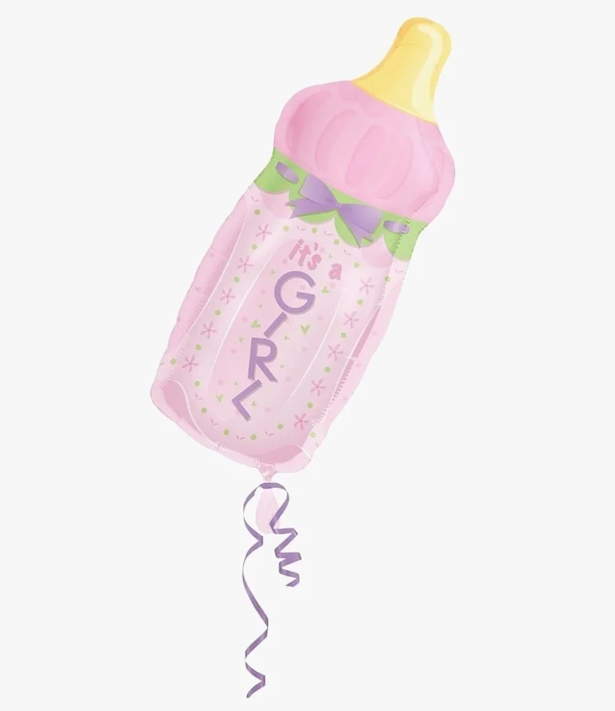 It's a Girl' Baby Bottle Balloon 
