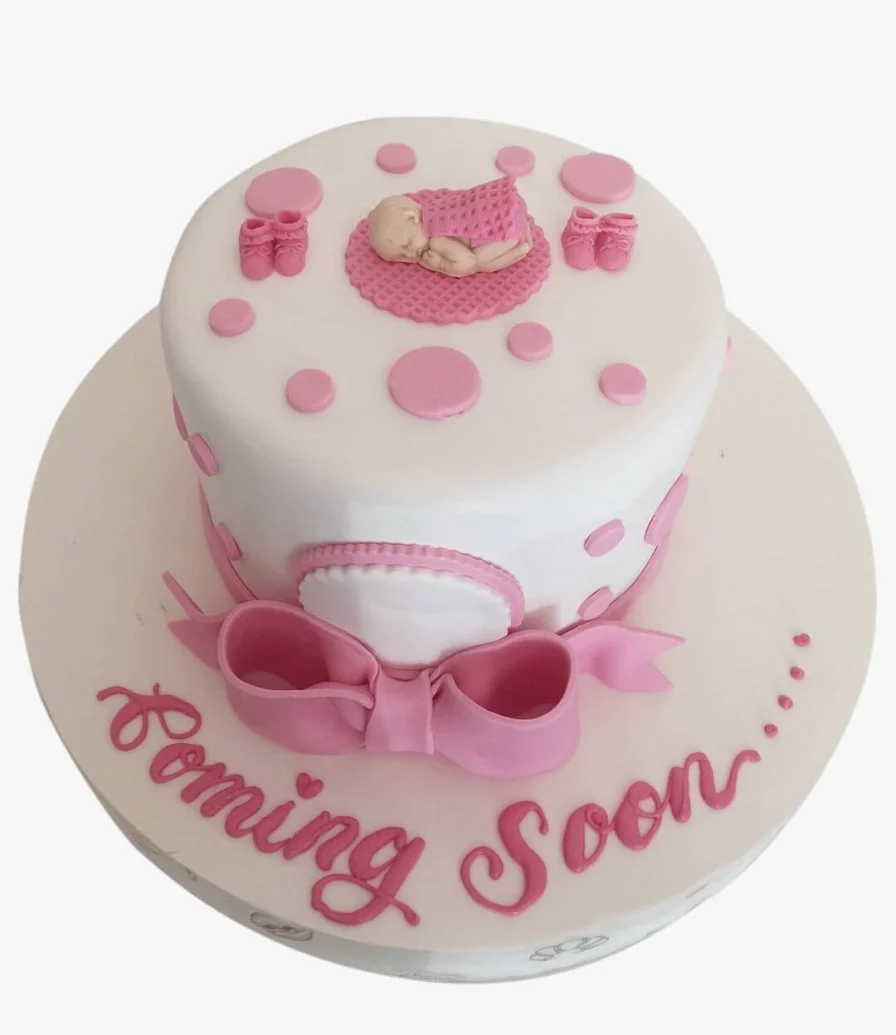 Baby Girl Cake 
