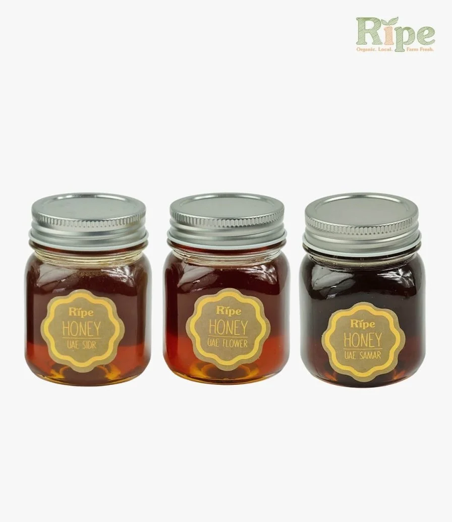 مجموعة العسل الخام ميني من رايب 