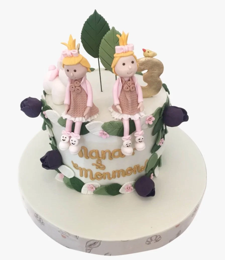 Jungle Girls Cake 
