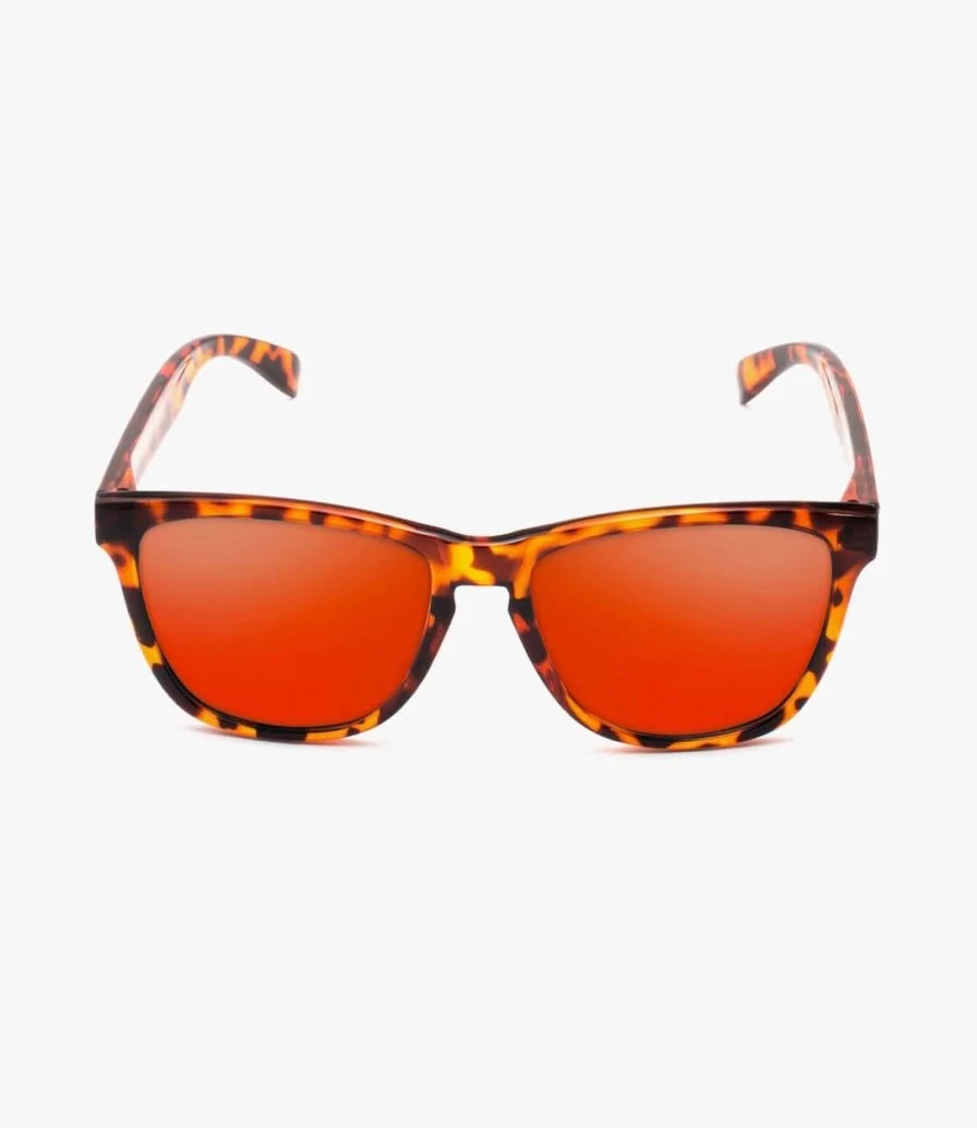 Orange Camouflage Monkeys Sunglasses by emoji® 
