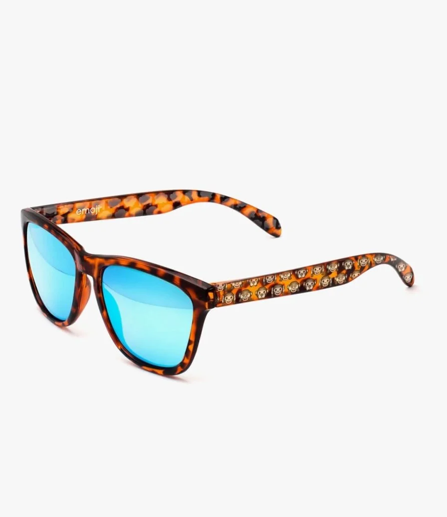 نظارات شمسية برتقالية من  إيموجي 