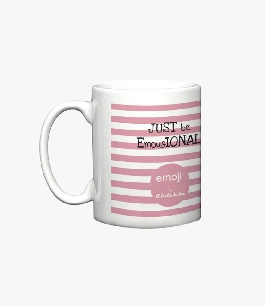Just Be Emousional Mug by emoji® 