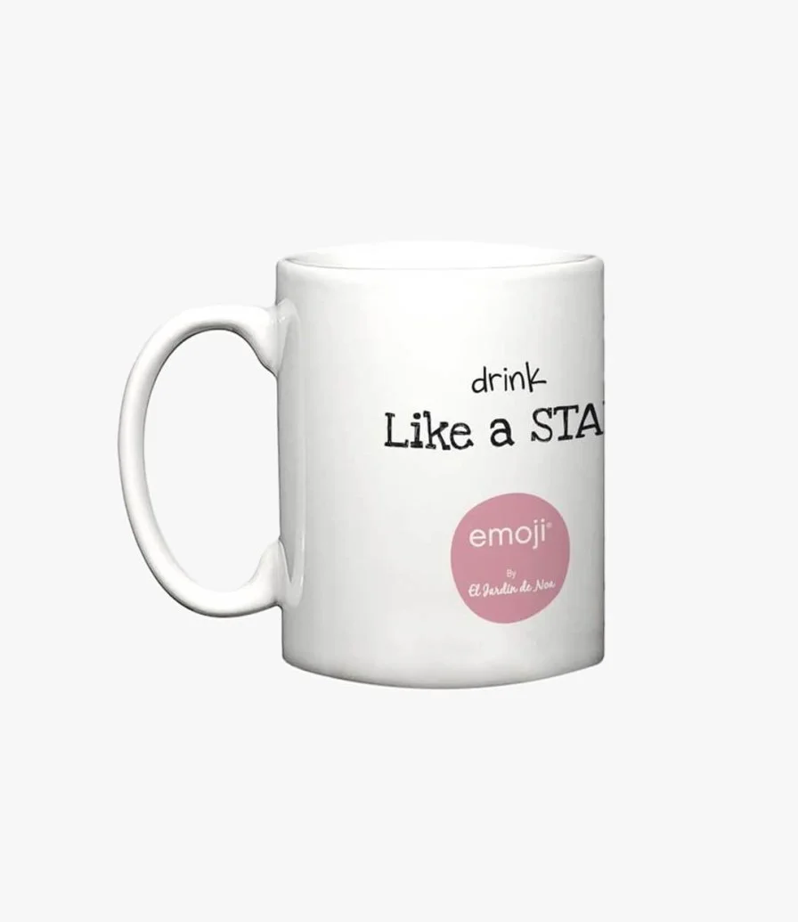 Drink Like a Star Mug by emoji® 
