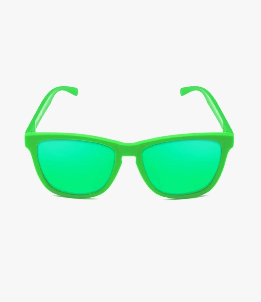 Green Monkey Face Sunglasses by emoji® 