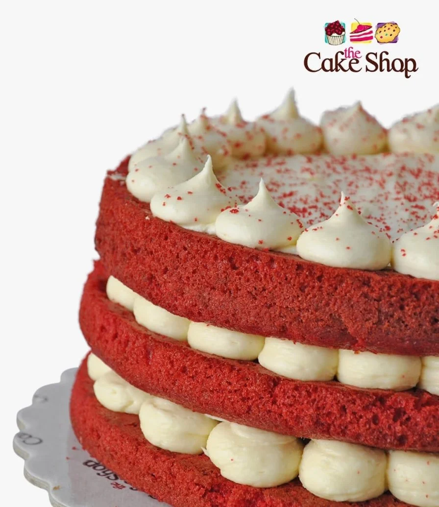 Naked Red Velvet Cake 