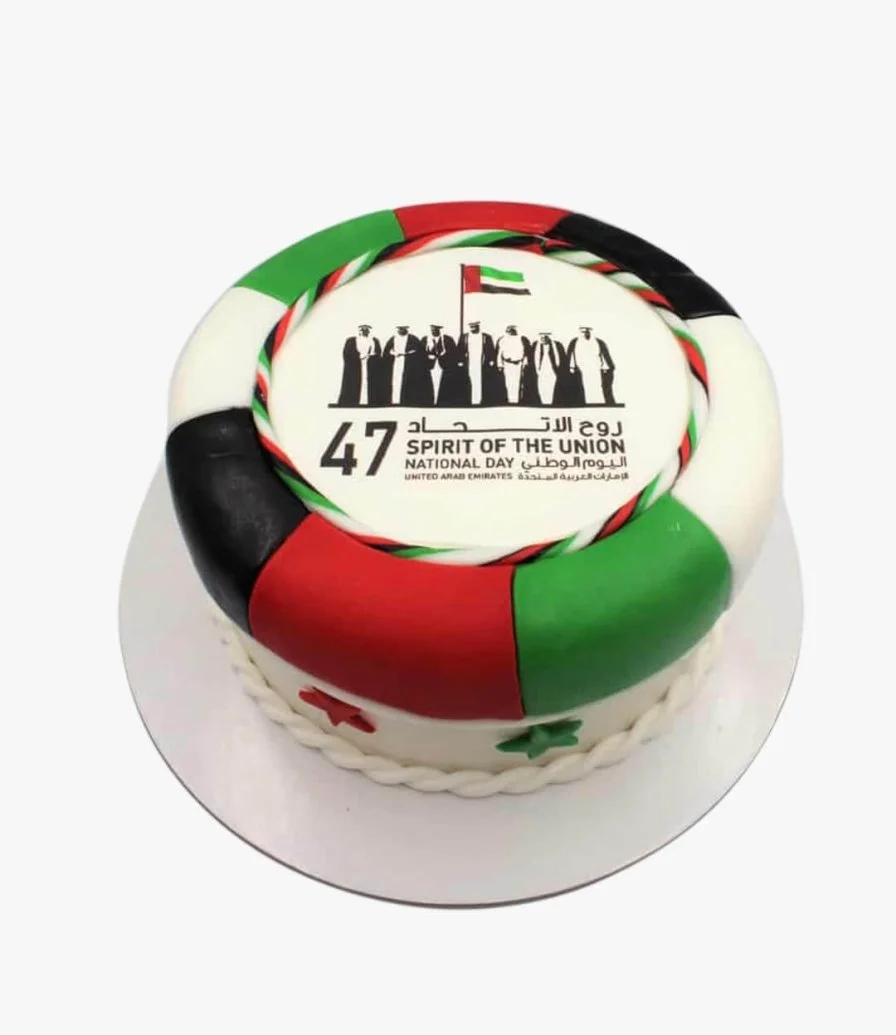 UAE National Day Spirit of the Union Cake 