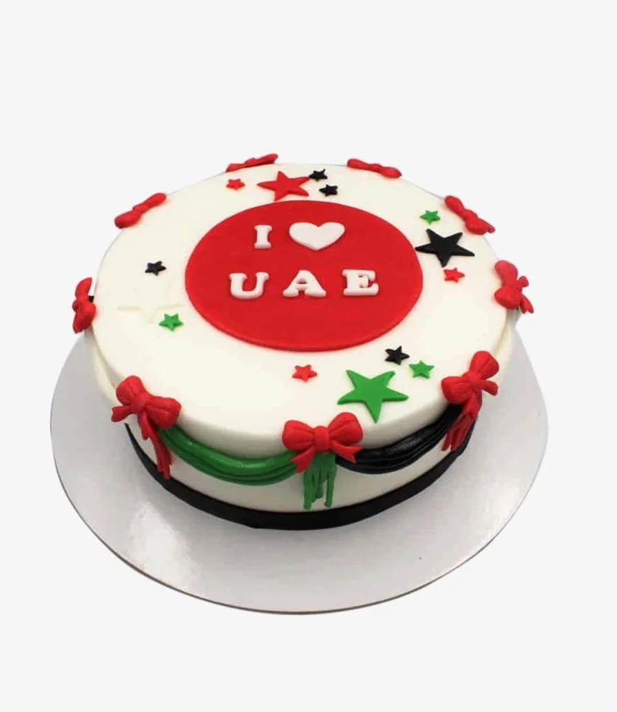 I Love UAE Cake 