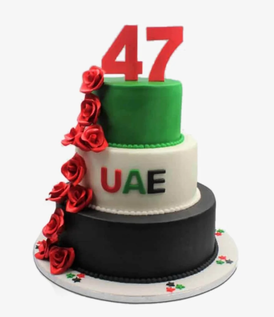 UAE 47th National Day 3-layer Cake 