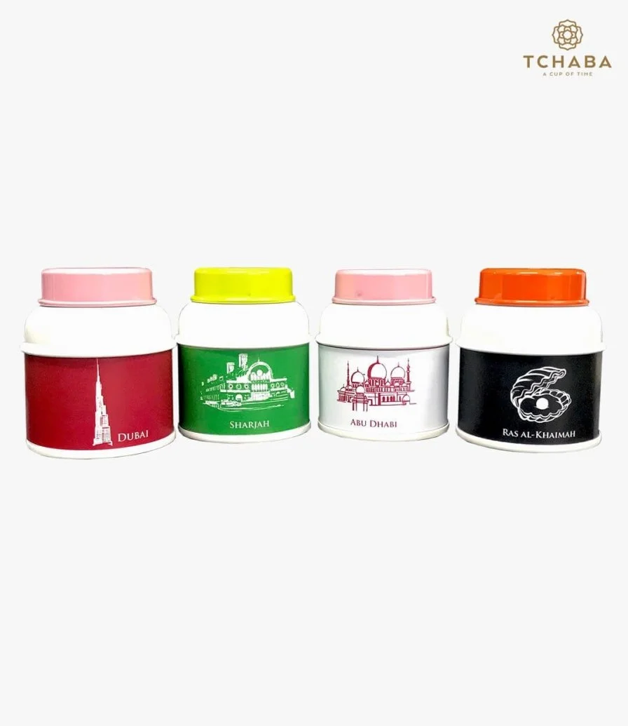 Artisan Baby Tea Caddies (7 pcs) by Tchaba 