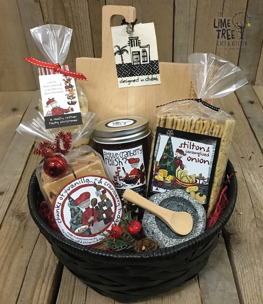 Christmas Pantry Hamper by the Lime Tree Café 