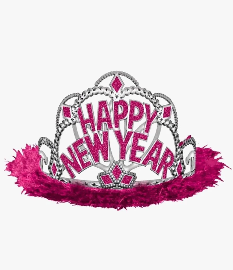Happy New Year Pink Tiara 