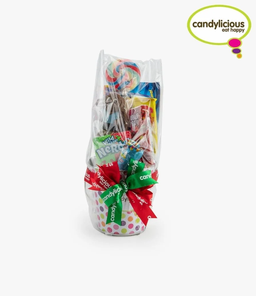 Candylicious Polka Dot Bucket Gift Pack by Candylicious 