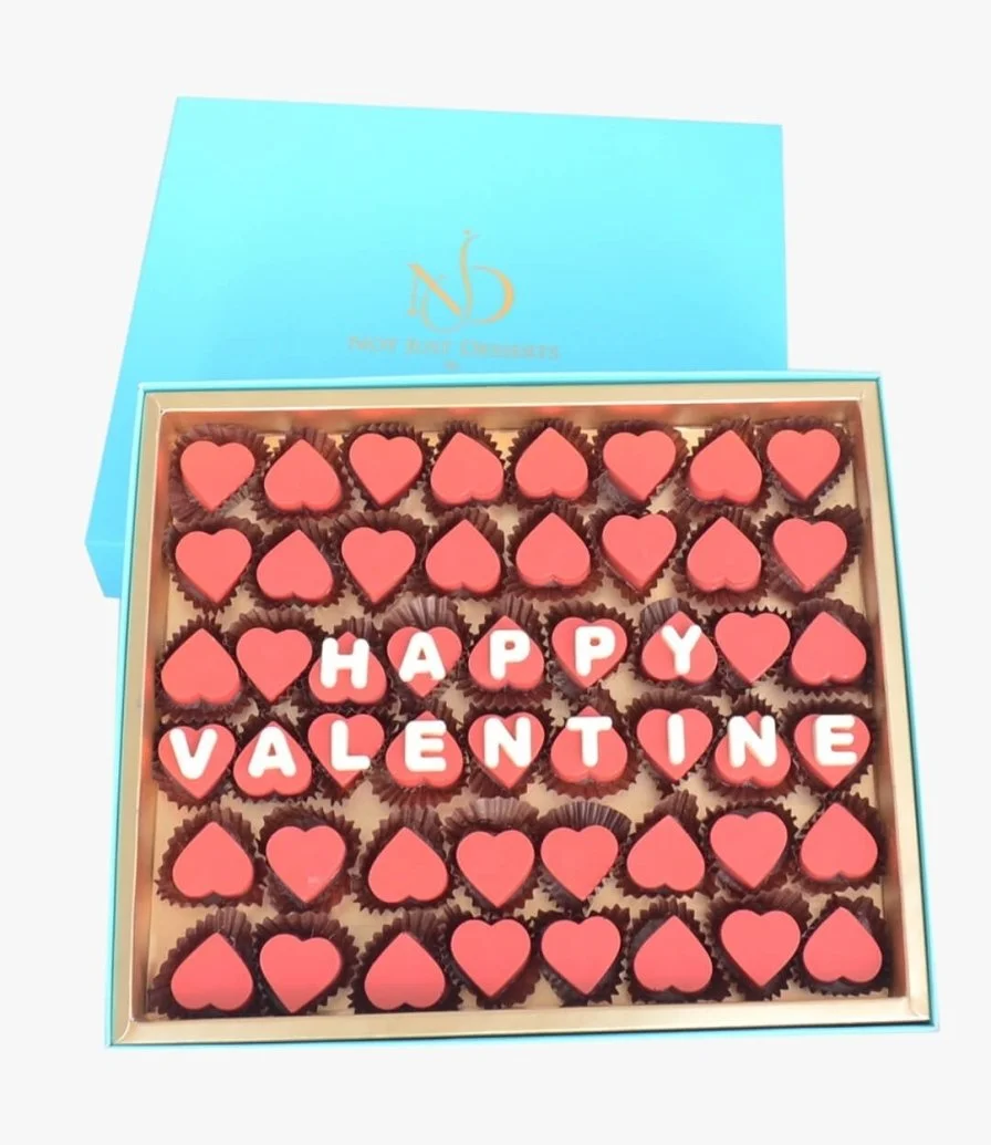 Red Hearts Customized Box by NJD 