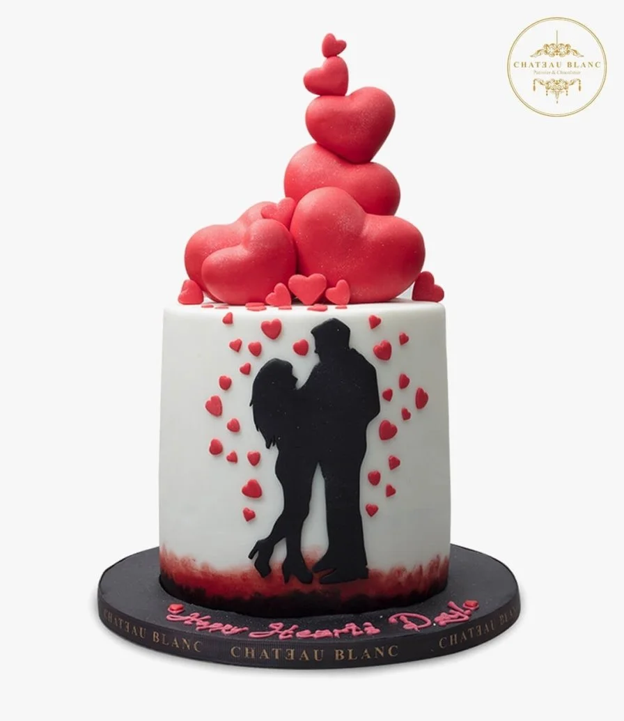 Valentine's Love Cake by Chateau Blanc 