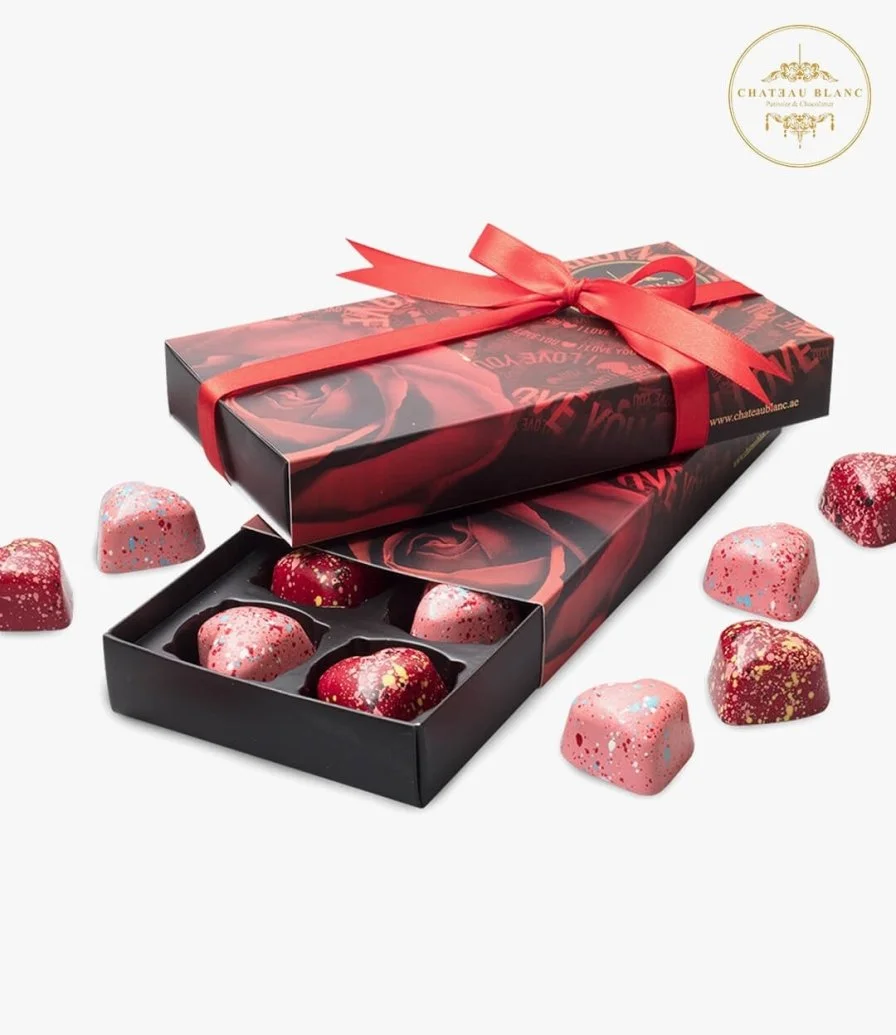 Heart Chocolates by Chateau Blanc (8 pcs) 