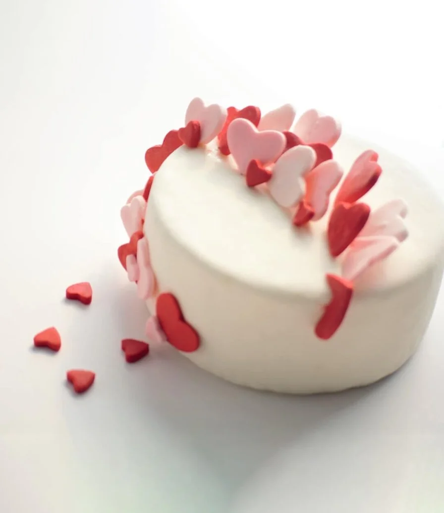 Language of Hearts Cake by Sweet Celebrationz 