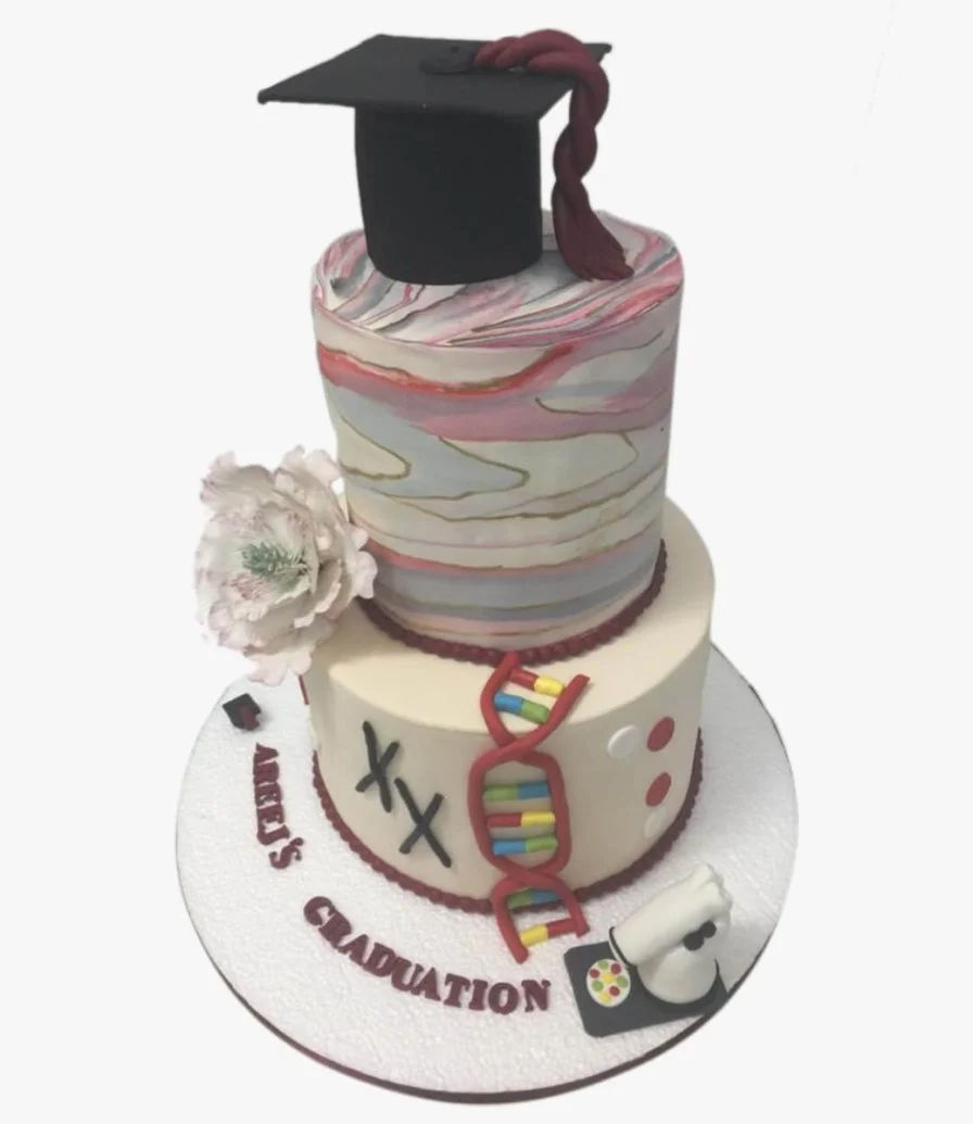 Doctor's Graduation Cake by Sweet Cake