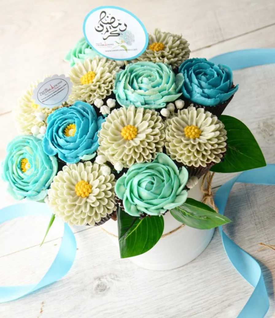 12 Regular Bouquet Ramadan Cupcakes by Sweet Celebrationz